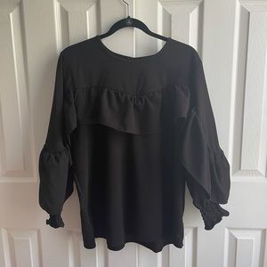 Boohoo Ruffled Top